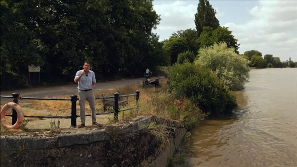 Broadcast still at 23m. BBC ONE West, BBC News, 15 July 2026.