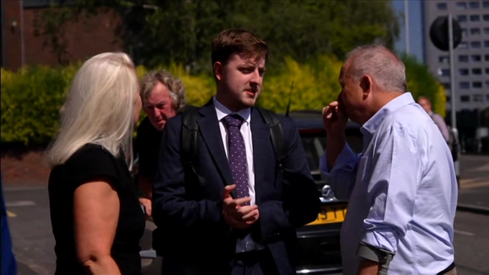Broadcast still at 43m. BBC ONE West, BBC News and Weather, 15 July 2026.