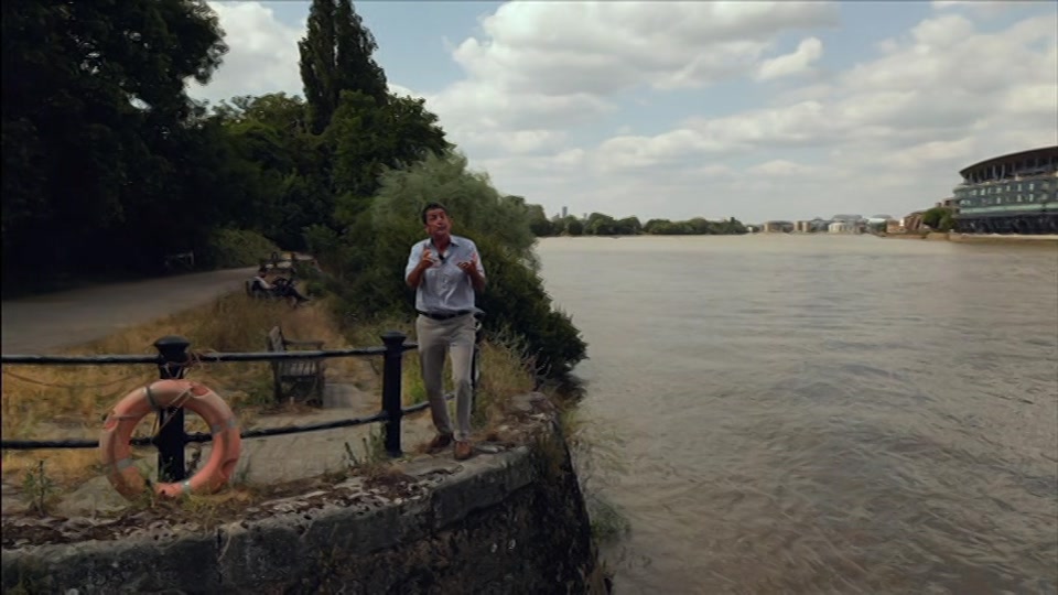 Broadcast still at 46m. BBC ONE West, BBC News and Weather, 15 July 2026.