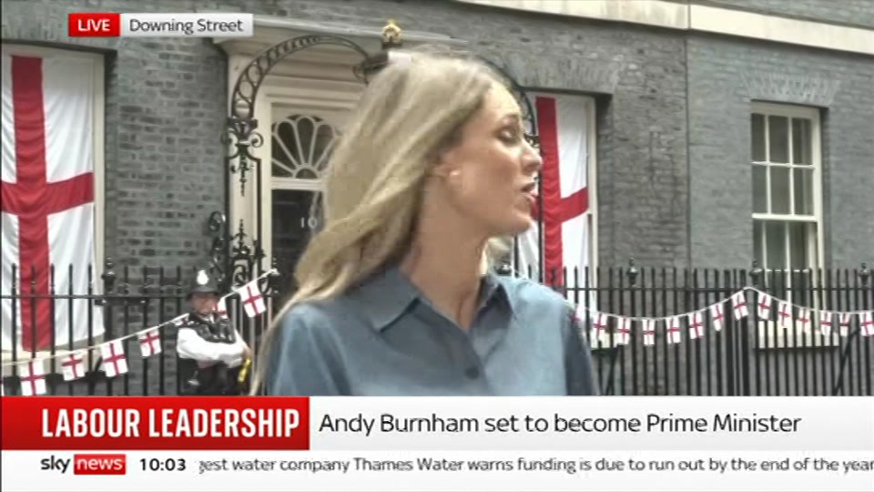 Broadcast still at 3m. Sky News, Sky News Today with Gareth Barlow, 15 July 2026.