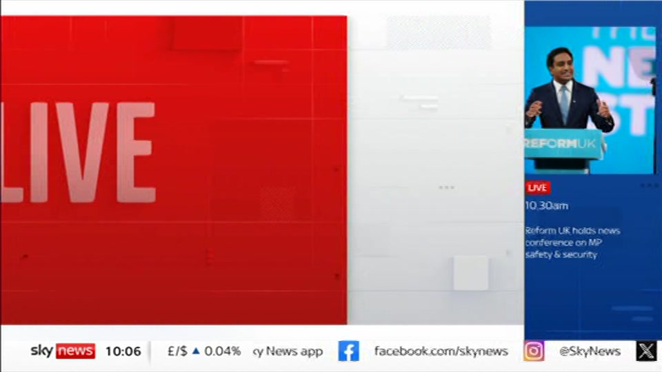 Still from Sky News at 6:00