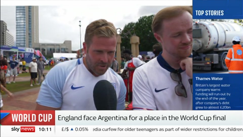 Broadcast still at 11m. Sky News, Sky News Today with Gareth Barlow, 15 July 2026.