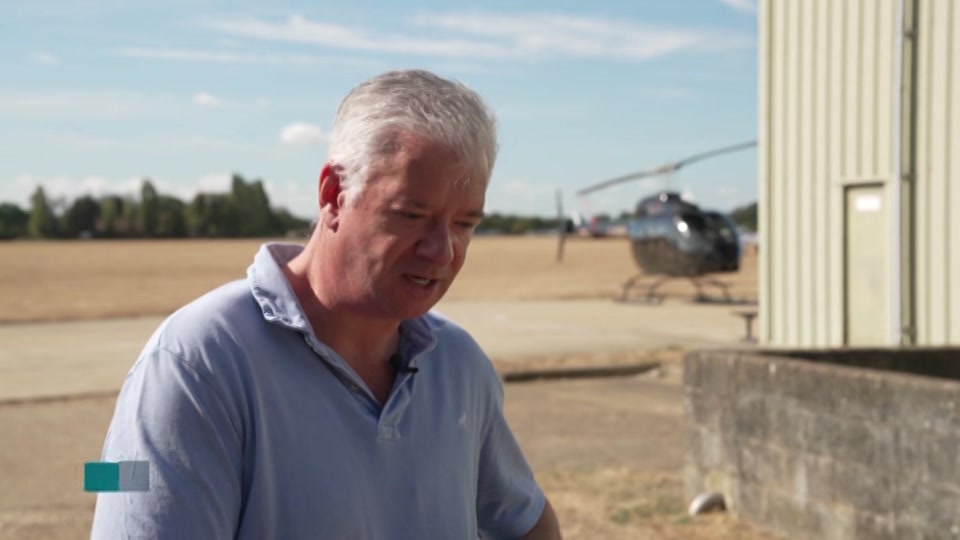 Broadcast still at 56m. ITV1, ITV Evening News, 10 August 2026.