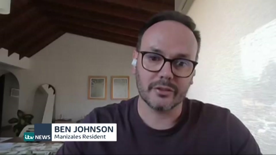 Broadcast still at 12m. ITV1, ITV Evening News, 11 August 2026.