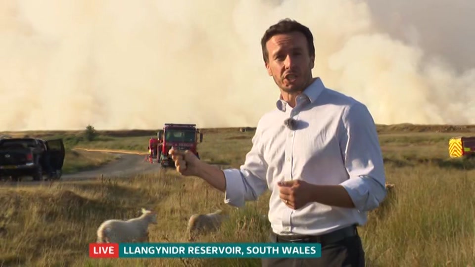 Broadcast still at 16m. ITV1, ITV Evening News, 11 August 2026.