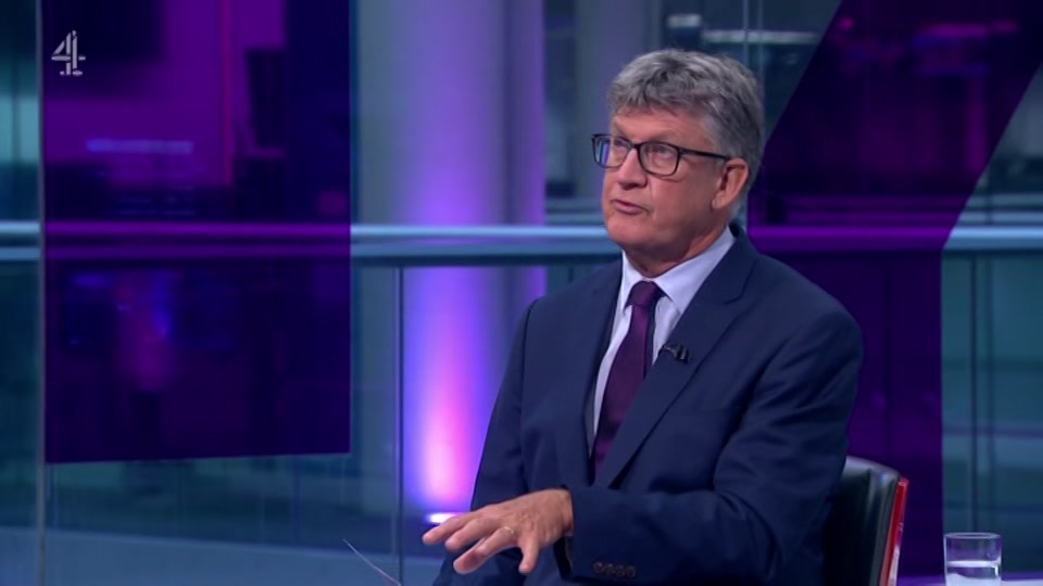 Broadcast still at 6m. Channel 4, Channel 4 News, 16 August 2026.