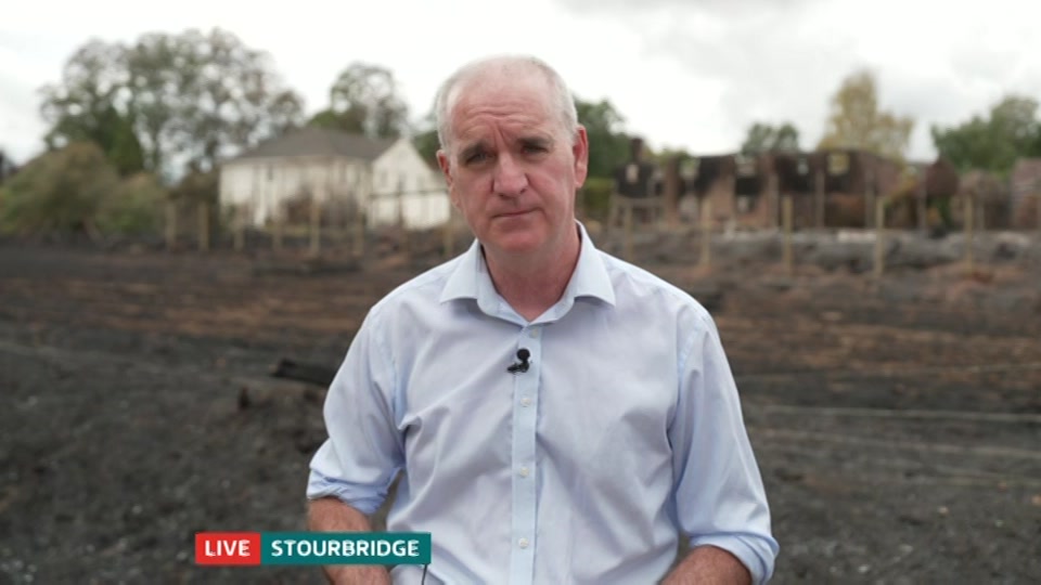 Broadcast still at 4m. ITV, ITV Lunchtime News, 17 August 2026.