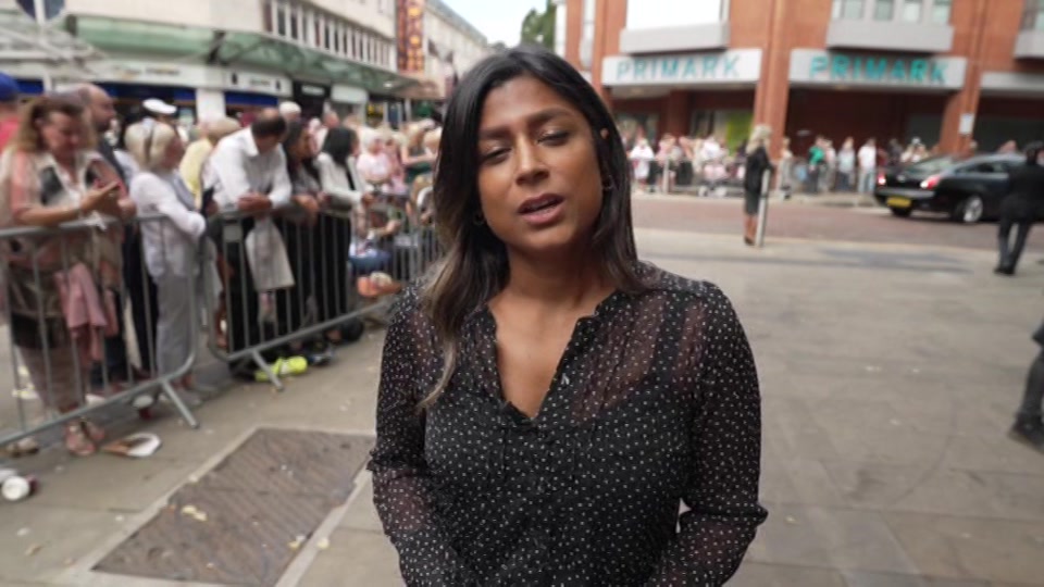 Broadcast still at 17m. ITV, ITV Lunchtime News, 17 August 2026.