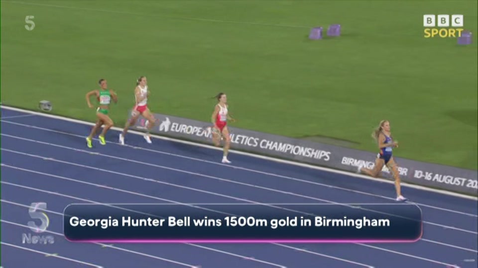 Broadcast still at 45m. Channel 5, 5 News with Dan Walker, 17 August 2026.