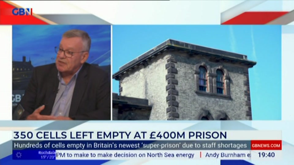 Broadcast still at 40m. GB News, New: GBN Tonight, 17 August 2026.