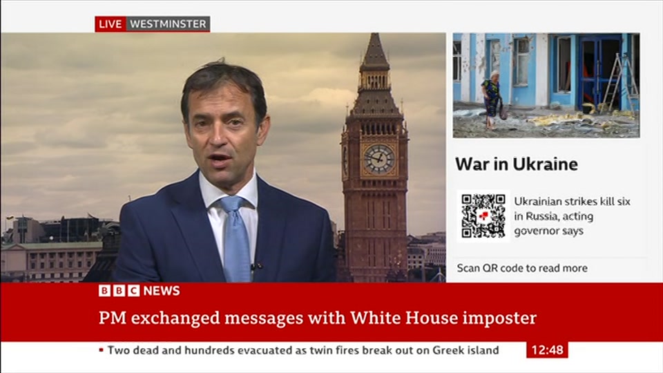 Still from BBC News at 18:00