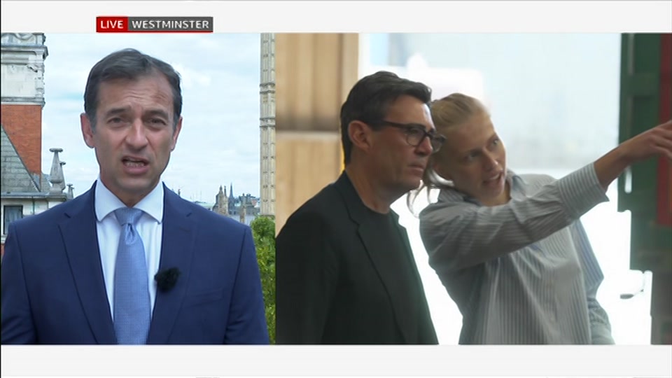 Broadcast still at 7m. BBC One, BBC News at One including..., 17 August 2026.