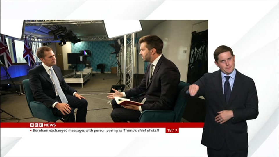 Still from BBC News at 17:00