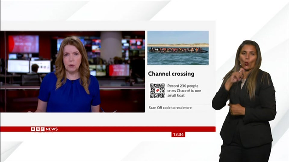 Still from BBC News at 4:00