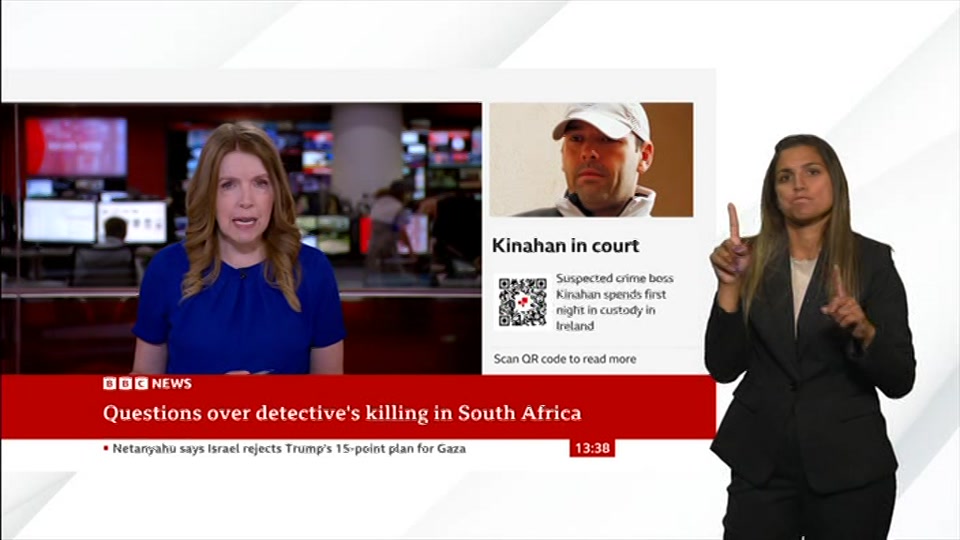 Still from BBC News at 8:00