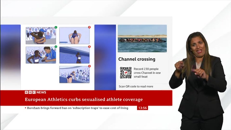 Broadcast still at 26m. BBC NEWS, Signed: BBC News Now, 10 August 2026.