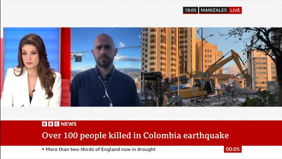 Broadcast still at 5m. BBC NEWS, BBC News, 10 August 2026.