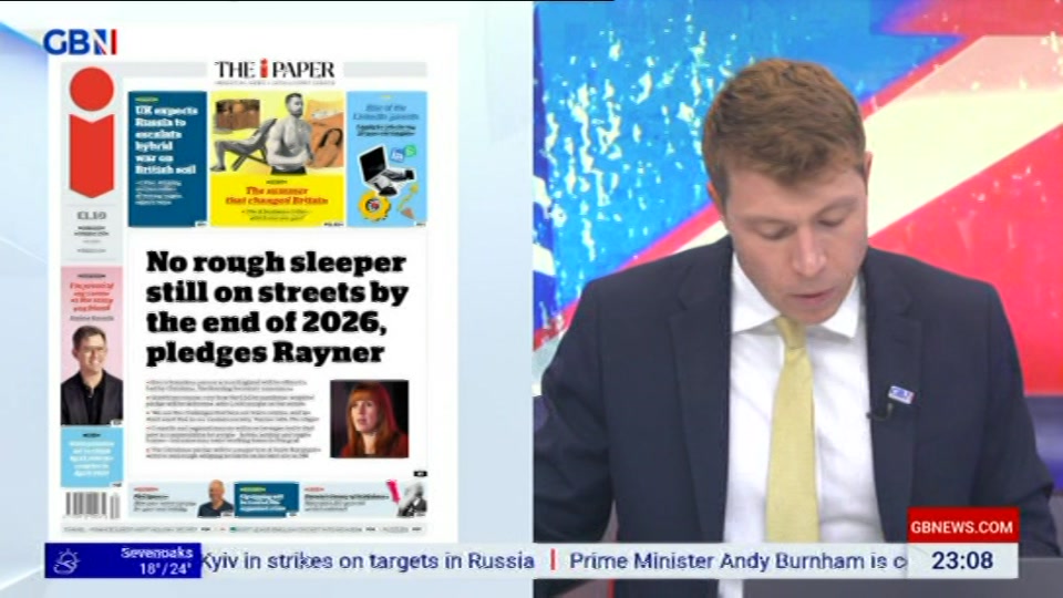 Still from GB News at 8:00
