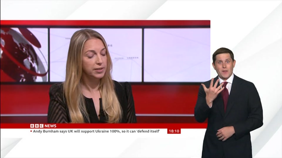 Still from BBC News at 10:00