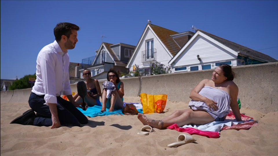 Broadcast still at 22m. BBC ONE West, BBC News, 8 July 2026.