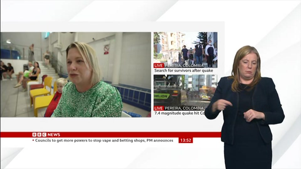 Still from BBC News at 22:00