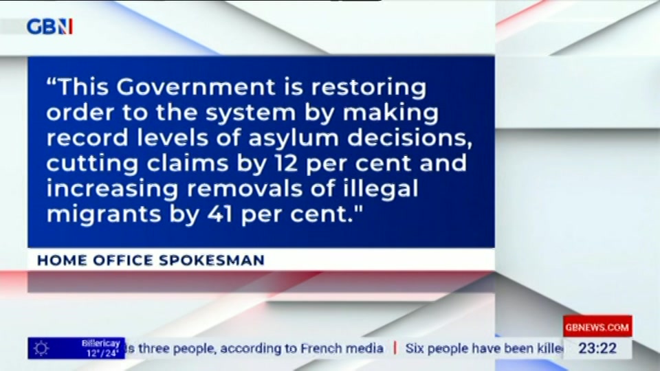 Broadcast still at 23m. GB News, New: Patrick Christys Tonight Late..., 29 June 2026.