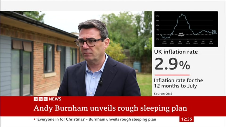 Broadcast still at 5m. BBC News, BBC News Now, 19 August 2026.
