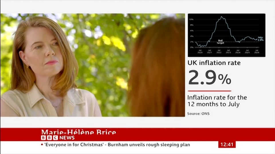 Still from BBC News at 11:00