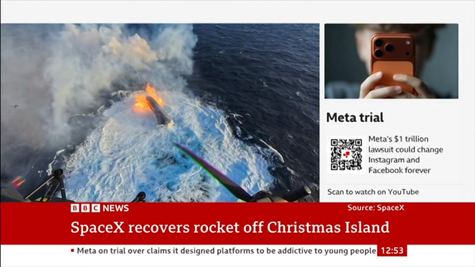 Broadcast still at 23m. BBC News, BBC News Now, 19 August 2026.