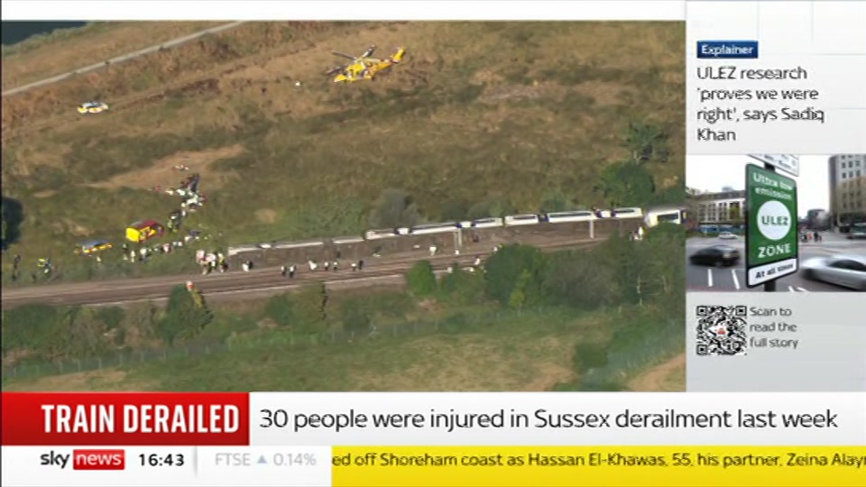 Broadcast still at 13m. Sky News, Sky News Today with Jayne Secker, 19 August 2026.