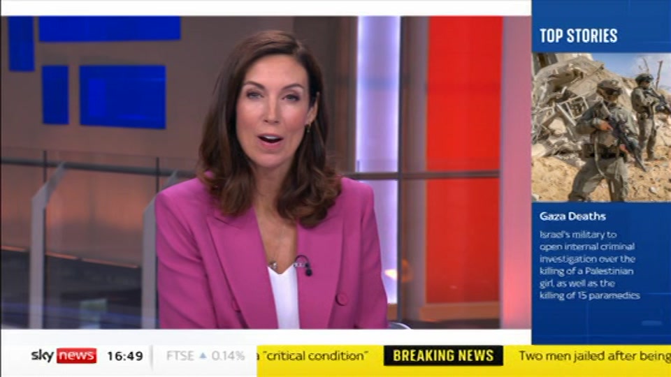 Still from Sky News at 19:00