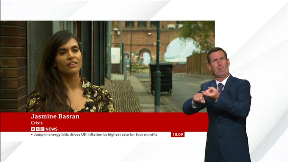 Broadcast still at 9m. BBC News, Signed: BBC News at Six, 19 August 2026.