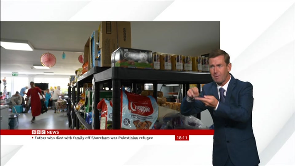 Still from BBC News at 11:00