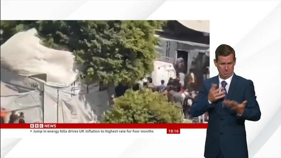 Still from BBC News at 16:00