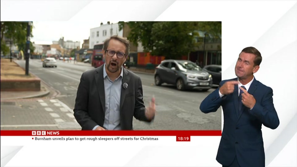 Still from BBC News at 19:00