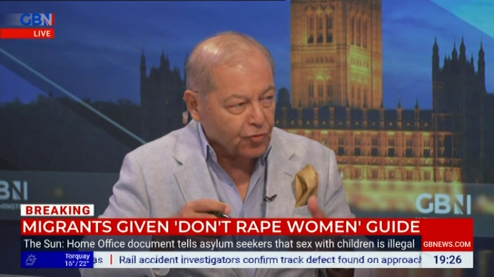 Still from GB News at 26:00