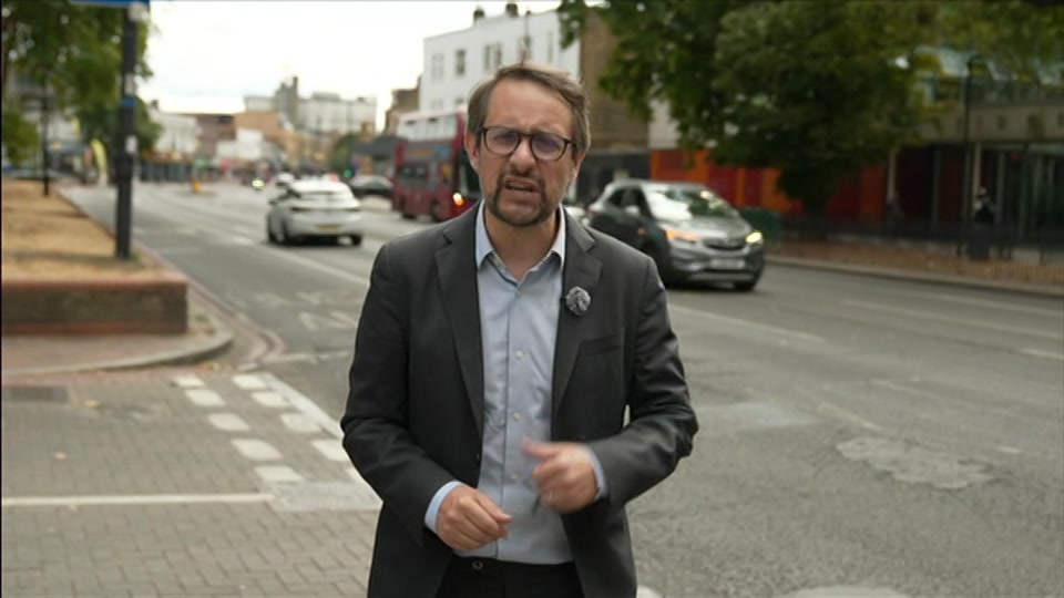 Broadcast still at 26m. BBC One, BBC News and Weather, 19 August 2026.