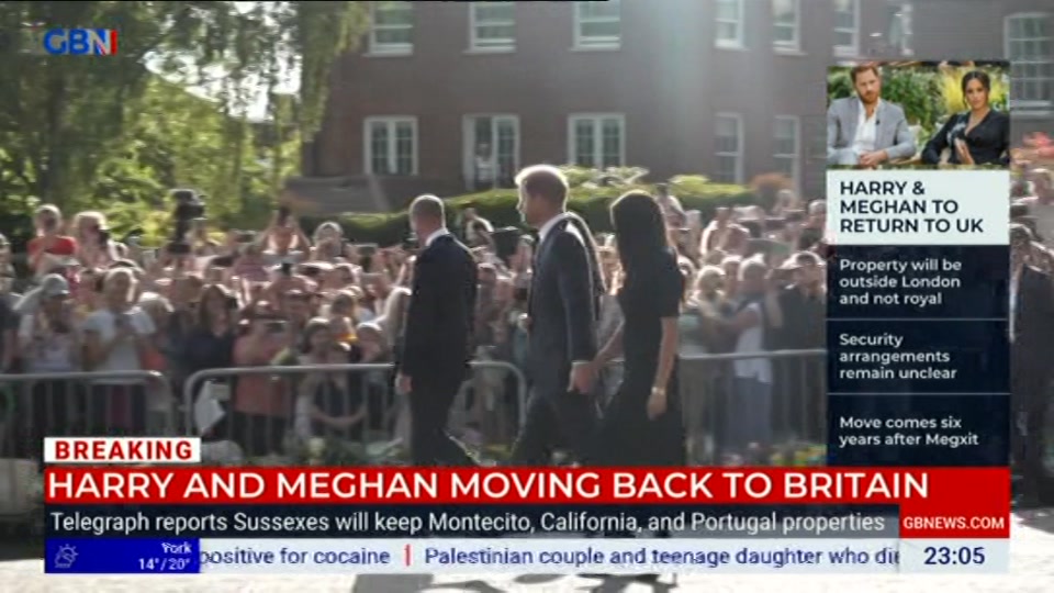 Still from GB News at 5:00