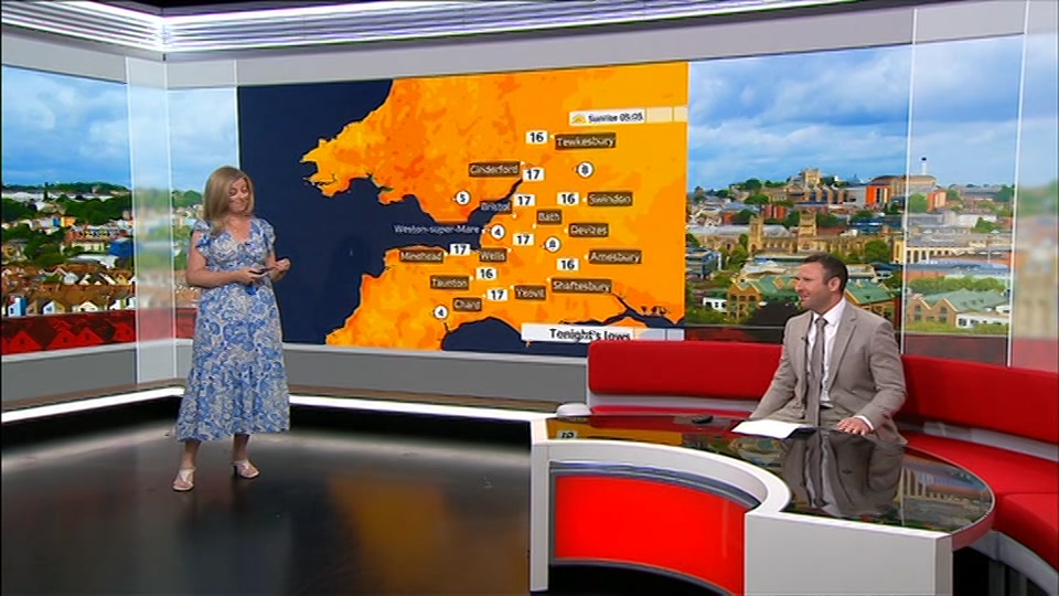Broadcast still at 25m. BBC ONE West, BBC News at One including..., 10 July 2026.