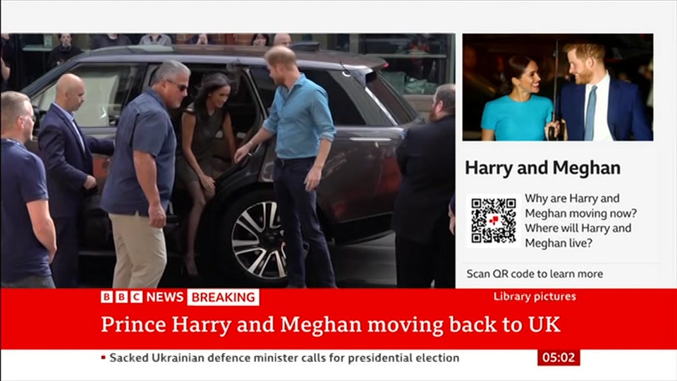 Still from BBC News at 2:00