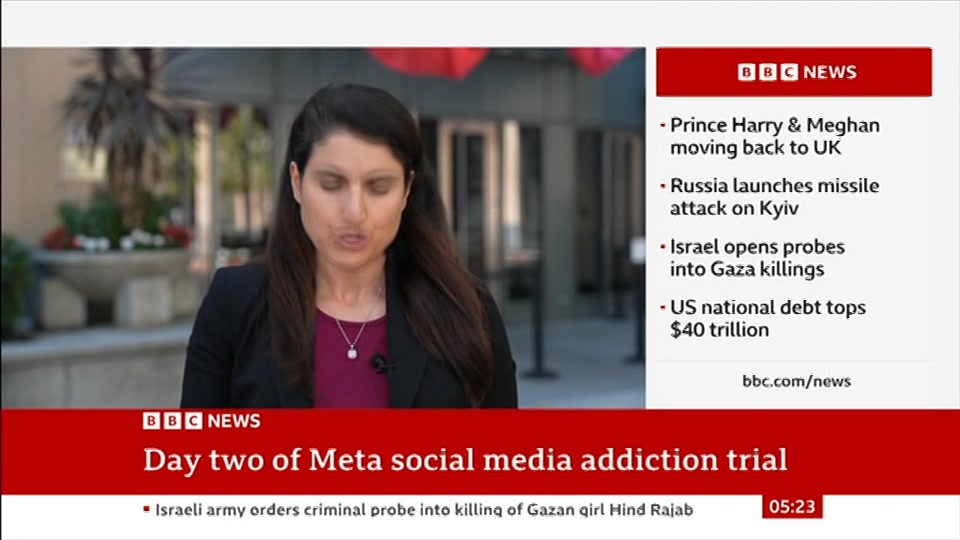 Broadcast still at 23m. BBC News, 20 August 2026.