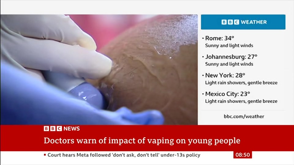 Broadcast still at 20m. BBC News, 20 August 2026.