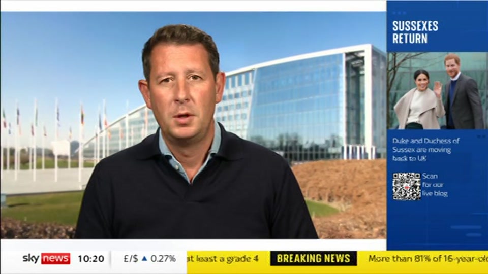 Still from Sky News at 20:00