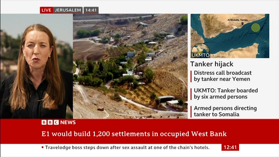 Still from BBC News at 11:00