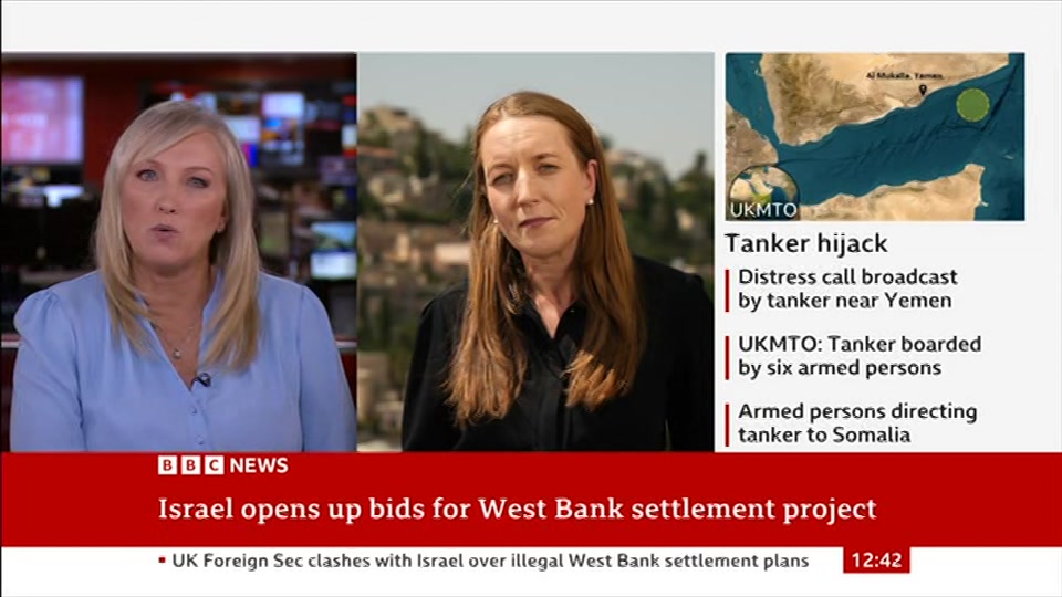 Broadcast still at 12m. BBC News, BBC News Now, 20 August 2026.