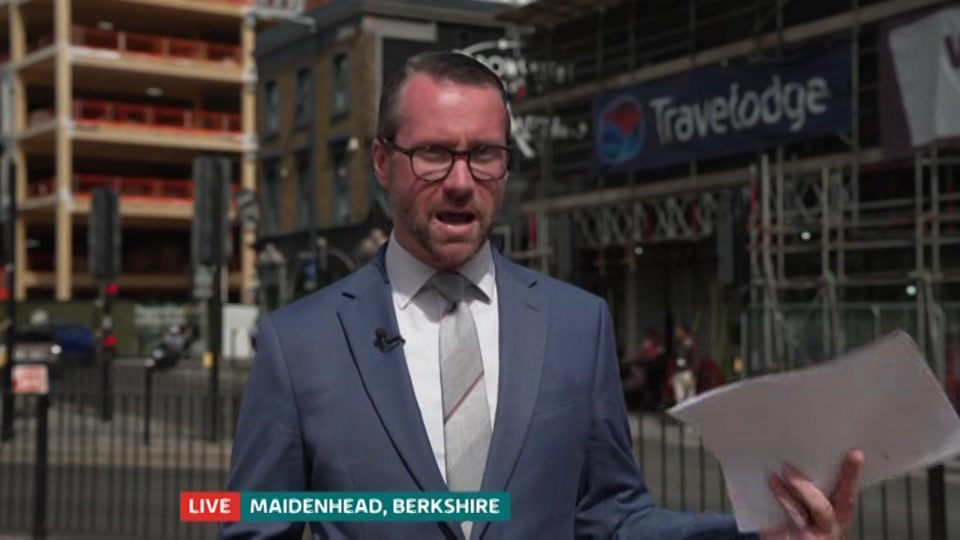 Broadcast still at 6m. ITV, ITV Lunchtime News, 20 August 2026.