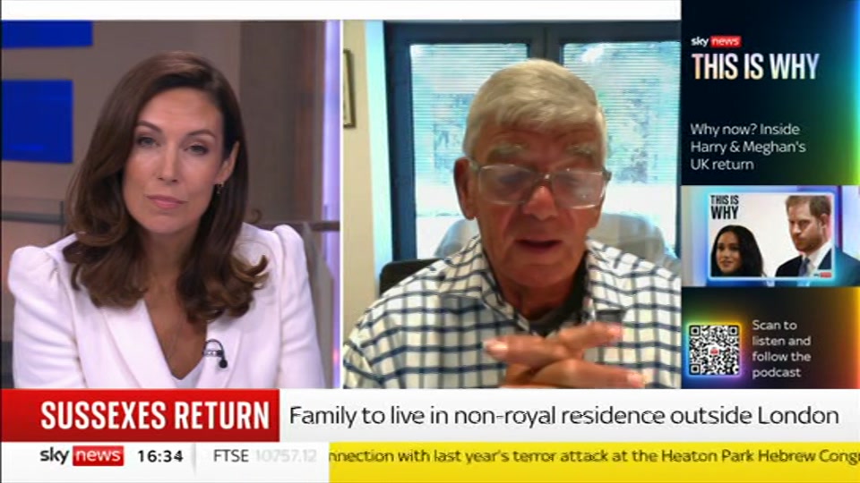 Broadcast still at 4m. Sky News, Sky News Today with Jayne Secker, 20 August 2026.