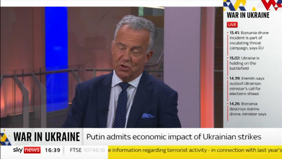 Broadcast still at 9m. Sky News, Sky News Today with Jayne Secker, 20 August 2026.