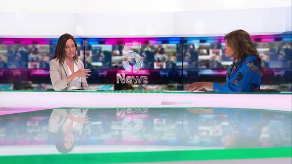 Broadcast still at 12m. Channel 5, 5 News with Dan Walker, 20 August 2026.