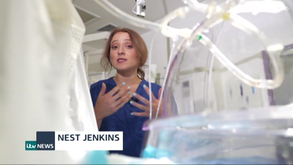 Broadcast still at 47m. ITV, ITV Evening News, 20 August 2026.
